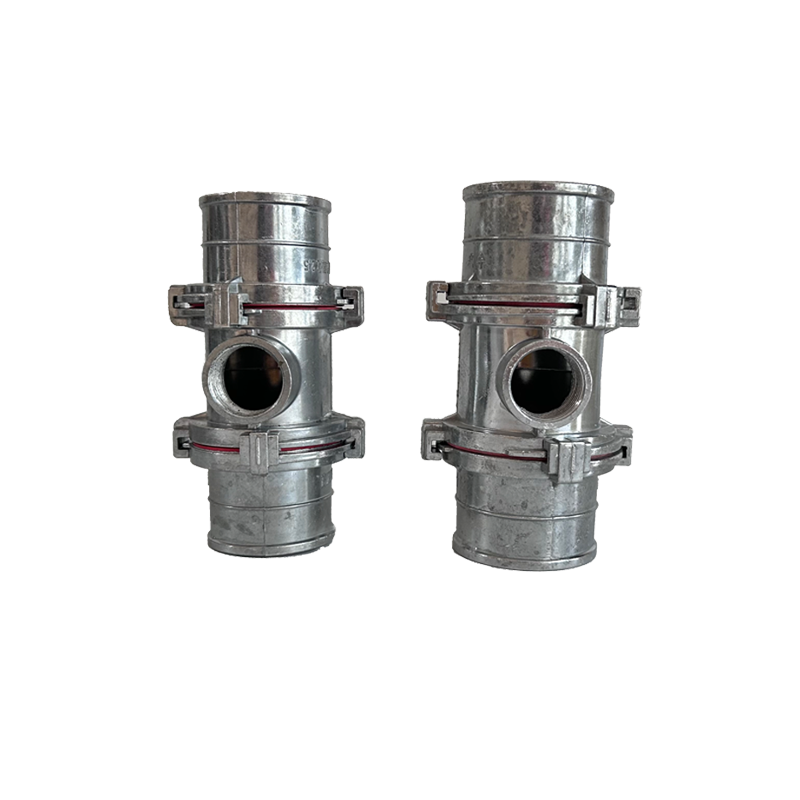 三明双爪型金属三通